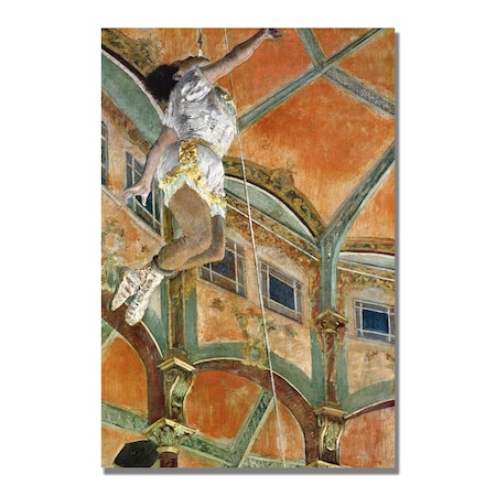 Trademark Fine Art Edgar Degas 'Miss la la at The Cirque Fernando' Canvas Art, 16x24 BL0878-C1624GG